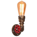 GobekUsa Industrial Water Pipe Wall Sconce for Restaurant Cafe Bar Kitchen