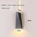 GobekUsa Dual Head 10W LED Wall Lamp for Bedroom Foyer, Waterproof Modern Outdoor Fixture
