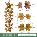 GobekUsa Harvest Home Décor: Pumpkin, Pine Cone, Maple Leaf, Vine Hanging Decoration