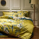 GobekUsa 600TC Egyptian Cotton Bird Plant Flowers Bedding Set with Digital Printing