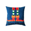 GobekUsa Christmas Embroidered Pillow Cover Set - 45x45cm
