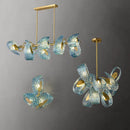 GobekUsa G9 LED Copper Pendant Light for Foyer & Dining Room