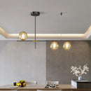 GobekUsa Glass Ball Chandelier Ceiling Lights for Home Decor - Modern LED Pendant Lamp