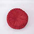 GobekUsa 3D Pumpkin Vehicle Wheel Round Velvet Throw Pillow for Couch Decor