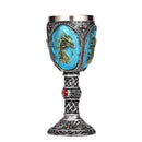 GobekUsa Dragon King Goblet 200ml: Retro Stainless Steel Wine Glass Gothic Whiskey Cup