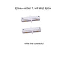 GobekUsa 100cm Black White Track for Track Lights Aluminum Rail Part