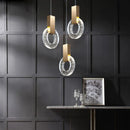 GobekUsa Gold Crystal Pendant Lights - Luxury Home Decor