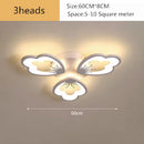 GobekUsa Lotus Design LED Acrylic Chandelier Ceiling Lamp for Modern Living, Dining, and Study Rooms