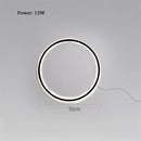 GobekUsa LED Ring Wall Lamp: Minimalist Living Room Decor & Atmosphere Light