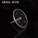 GobekUsa Cake Stands Decoration Bracket Set - 20pcs Clear Plastic Fondant Holders