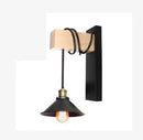 GobekUsa Artistic Metal Iron Wall Lamp for Bedroom Livingroom Restaurant Bar Sconce