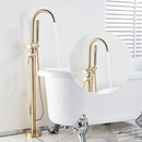 GobekUsa Gold Tub Sink Faucet with Handshower