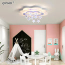 GobekUsa Cartoon Bat LED Ceiling Light for Child Bedroom and Study Room