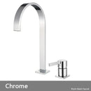 GobekUsa Brushed Gold Basin Faucet Single Handle Widespread Bathroom Sink Mixer Tap