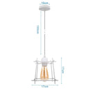 GobekUsa Industrial Pendant Lights: Modern LED Hanging Lamps for Home Living Room Kitchen Decor