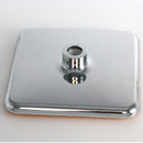 GobekUsa 20cm Square Chrome Rainfall Shower Head with Arm