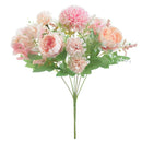 GobekUsa Artificial Peony Flower Bouquet for Wedding Party Home Decoration