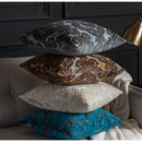 GobekUsa Damask Cut Velvet Baroque Style Cushion Covers 45x45cm