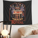 GobekUsa Black Psychedelic Tapestry: Aesthetic Room Decor Wall Hanging
