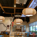 GobekUsa Japanese Bamboo Pendant Light for Kitchen and Hotel Decor