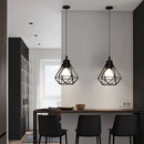 GobekUsa Iron Frame Pendant Chandelier for Restaurant Teahouse Lighting