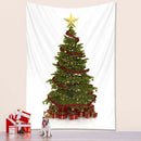 GobekUsa Christmas Tree Bedroom Decoration Wall Tapestry Mattress - Large Bohemian New Year Party Decor