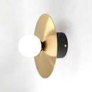GobekUsa Golden Glass Ball Wall Sconce Light Fixture for Modern Home Lighting