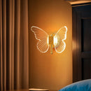 GobekUsa Butterfly Nordic LED Wall Lamp Modern Sconces Lights for Home Decor