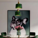 GobekUsa Green Glass LED Pendant Light - Stylish Lighting Fixture for Modern Interiors