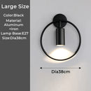 GobekUsa LED Wall Lamp: 180º Rotation Bedside Sconce, Indoor Lighting Fixture, E27 Bulb Home Decor