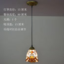 GobekUsa Baroque Tiffany Pendant Light Stained Glass Chandelier for Home Dining Room E27