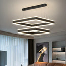 GobekUsa Large Chandelier: Nordic Loft Staircase Pendant Light