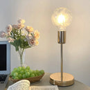 GobekUsa Golden Modern LED Desk Lamp, College Dorm Study Table Light