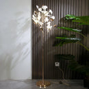 GobekUsa Ginkgo Leaf Floor Lamp for Living Room Bedroom Reading LED Floor Light