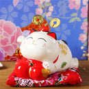 GobekUsa Ceramic Maneki Neko Piggy Bank: Creative Home Decor & Lucky Cat Business Gift