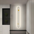 GobekUsa LED Black Acrylic Wall Lamp for Bedroom Living Room Aisle Kitchen Balcony