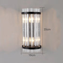 GobekUsa Crystal Wall Lamp: Elegant Lighting for Living Room, Bedroom, and Staircase