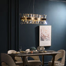 GobekUsa Gold Crystal LED Chandelier for Dinning Room