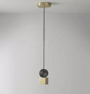 GobekUsa Golden LED Pendant Light for Dining Room, Living Room, Bedroom, and More