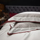 GobekUsa Luxe Egyptian Cotton Bedding Set: Duvet Cover, Bed Sheet, 2 Pillow Sham
