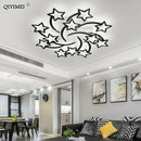 GobekUsa LED Chandelier: Modern Dimmable Indoor Lighting for Bedroom, Hall, Living Room