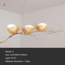 GobekUsa Bird's Nest LED Pendant Light for Dining Room, Cafe, Bar, Restaurant Decor