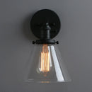 GobekUsa Cone Canopy Wall Sconce - Single Light Industrial Wall Lamp