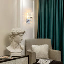 GobekUsa Crystal LED Wall Light for Living Room Bedroom Decor