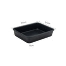 GobekUsa Carbon Steel Cake Baking Tray Non-Stick Bread Mold Bakeware