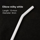 GobekUsa Glass Straws Set - Eco-Friendly Reusable Colorful Drinking Tubes