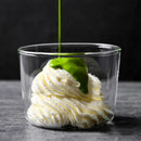 GobekUsa Glass Dessert Cup Set, 250ml High Temperature Resistant Milk Tea Pudding Water Bottle