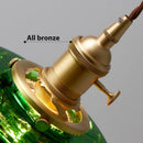 GobekUsa Green Glass LED Pendant Light - Stylish Lighting Fixture for Modern Interiors