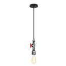 GobekUsa Industrial Retro Loft Pendant Light Water Pipe Ceiling Lamp