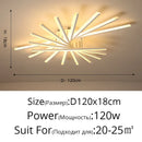 GobekUsa LED Ceiling Chandelier Indoor Lighting Living Room Bedroom Hall Aisle Lustre Fixture